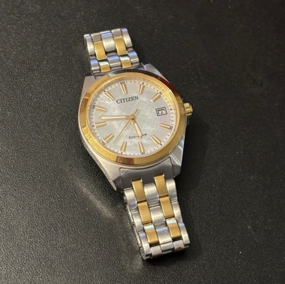 Citizen Eco-Drive Corso Payton Two-Tone Stainless Steel 33mm Watch